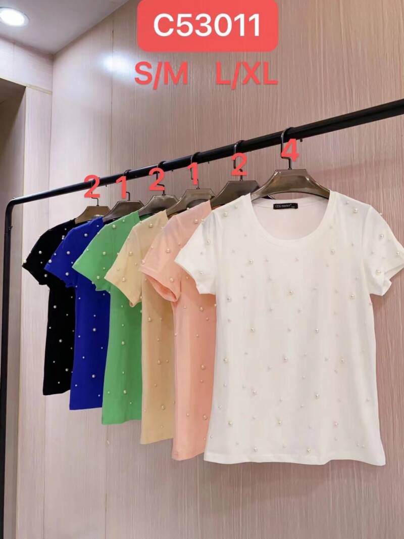 Bluzki damskie Roz S/M-L/XL, Mix Kolor Paczka 12 szt